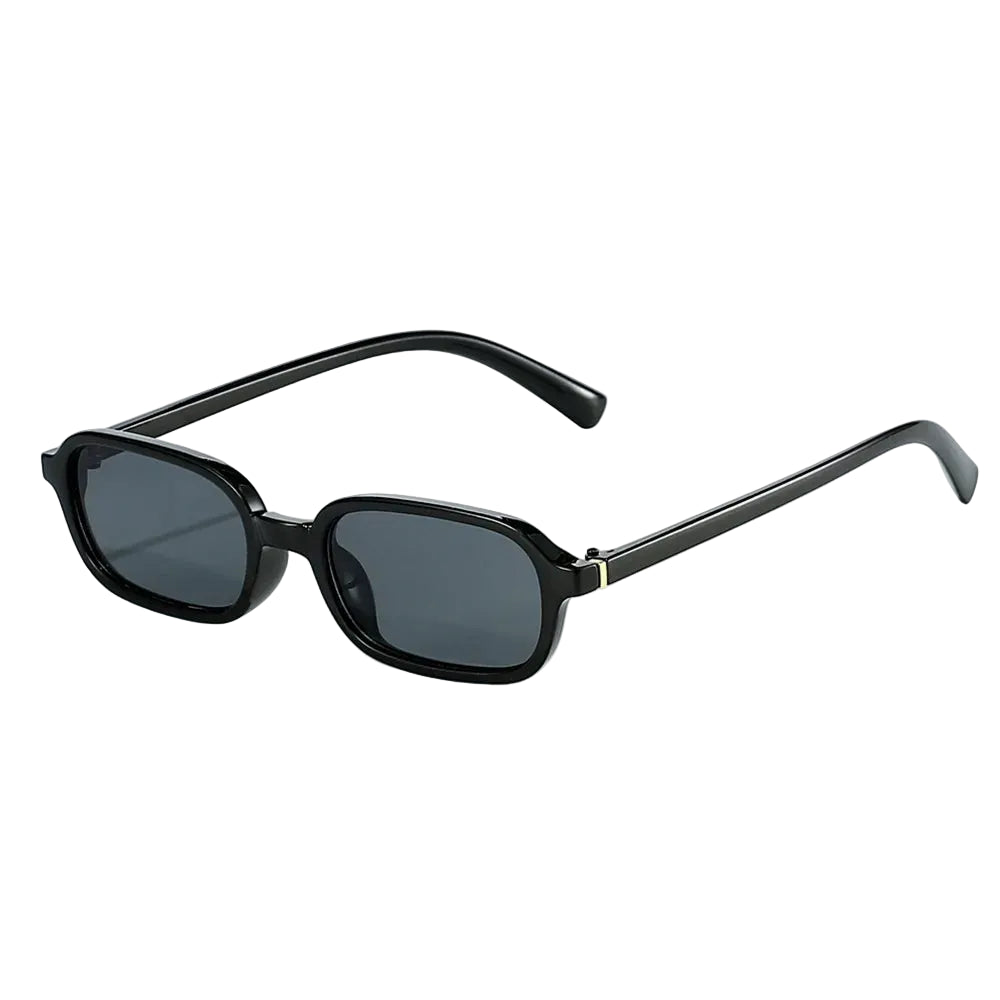 Monoco vintage square sunglasses in black