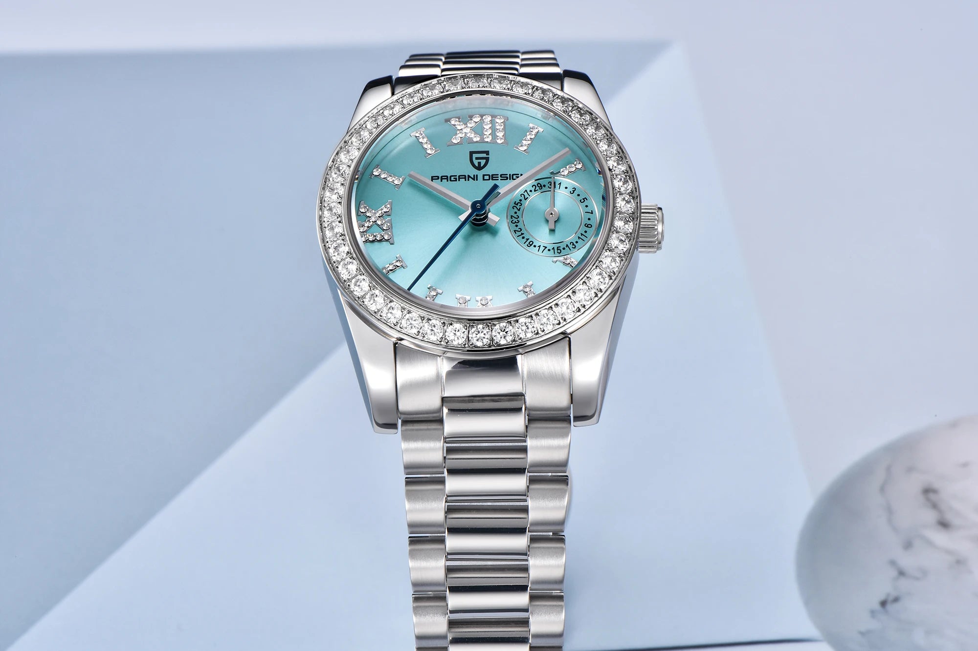 PAGANI DESIGN 2025 New 32MM Women's Wristwatch Elegant Luxury Quartz Watch For Women Fashion Waterproof Watches Sapphire Clock