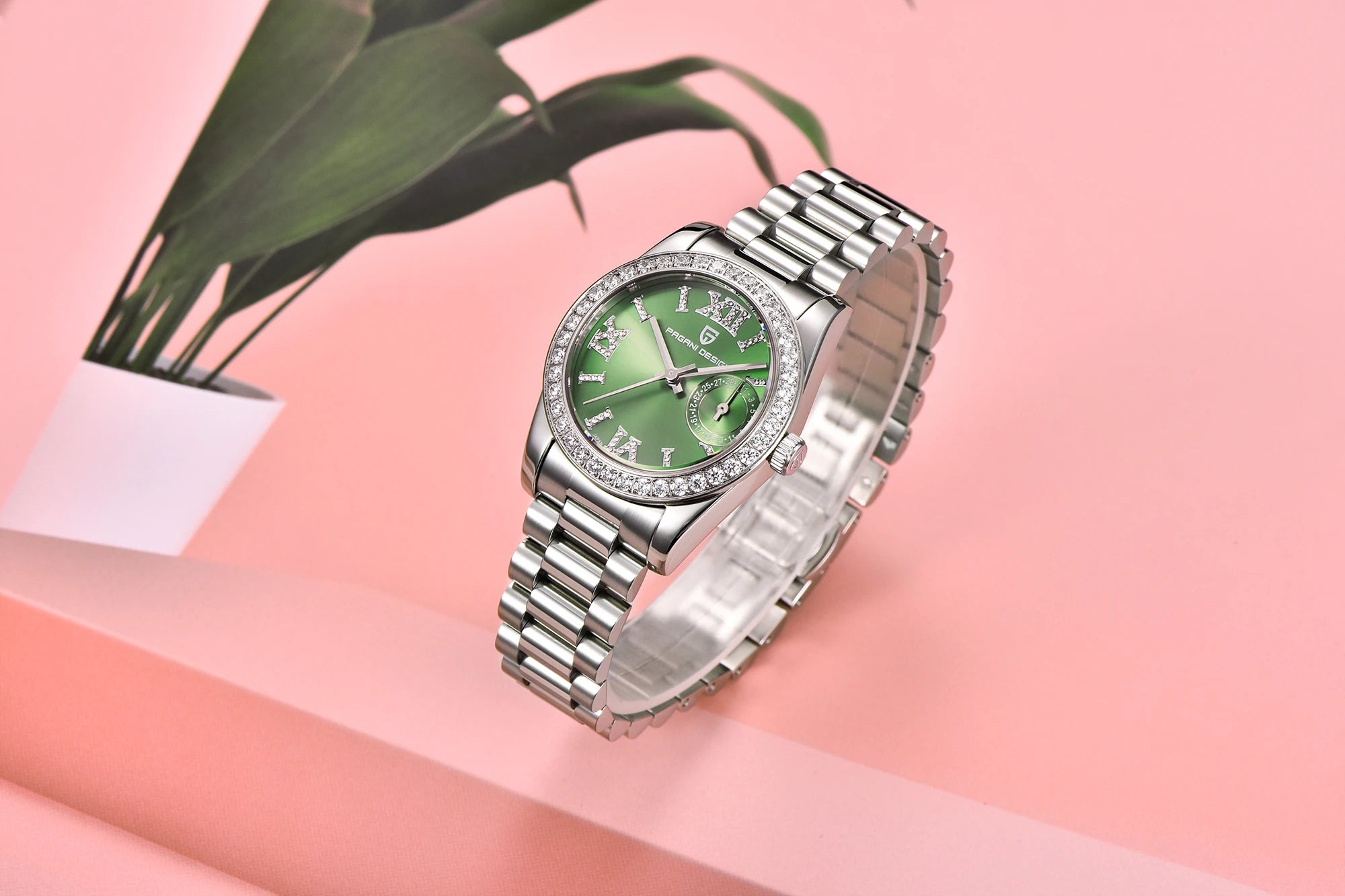 PAGANI DESIGN 2025 New 32MM Women's Wristwatch Elegant Luxury Quartz Watch For Women Fashion Waterproof Watches Sapphire Clock